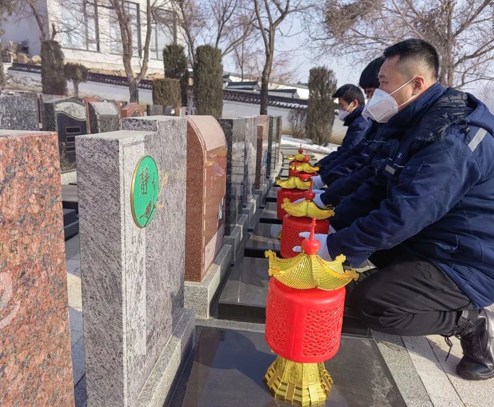 沈阳墓园小年祭扫服务，龙生墓园细致服务，守护每一份思念！