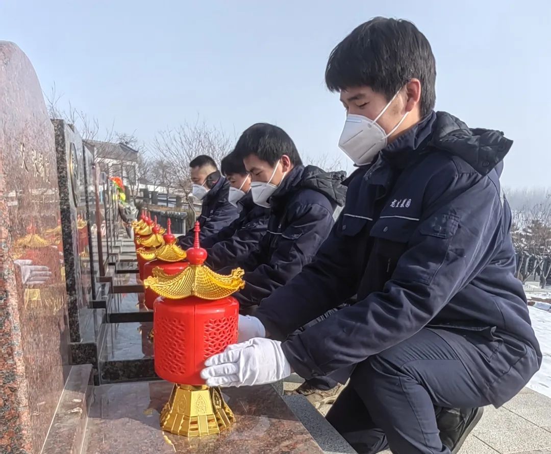 沈阳墓园小年祭扫服务，龙生墓园细致服务，守护每一份思念！