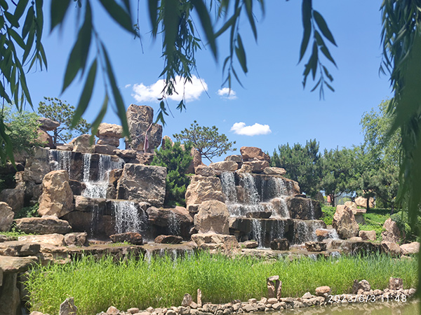 沈阳龙生墓园夏季景观